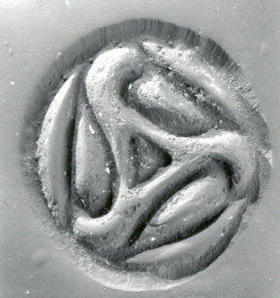 Carved Stone Interlaced Knot