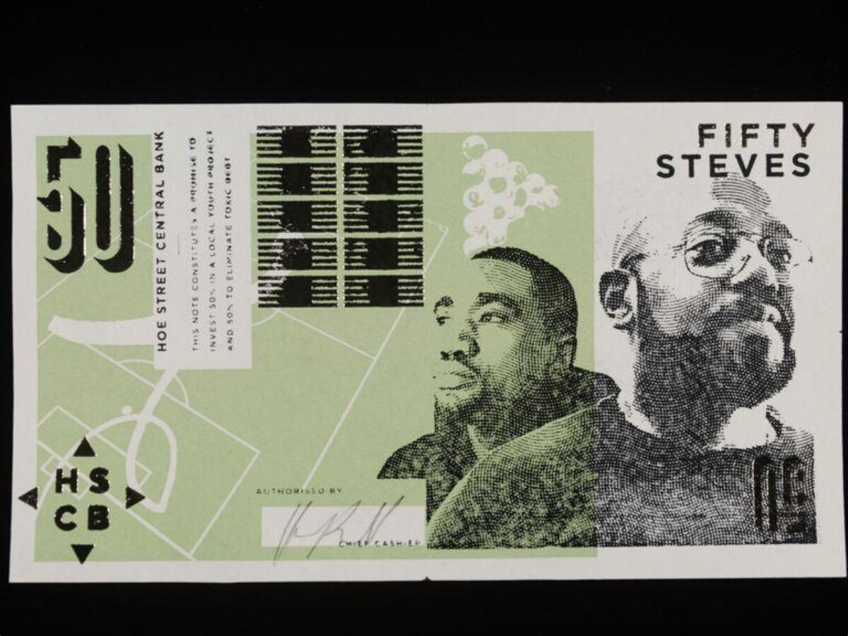 Fifty Steves Custom Art Banknote