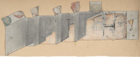 Folded Architectural Perspective Drawing