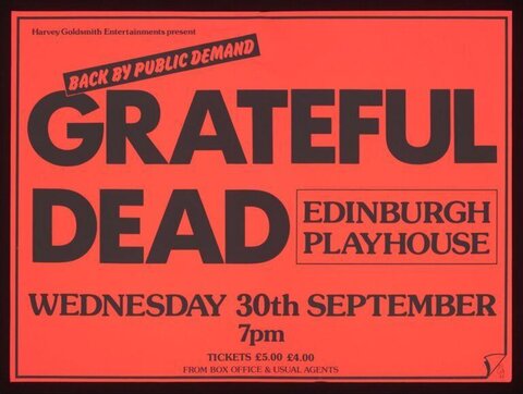 Grateful Dead Concert Poster