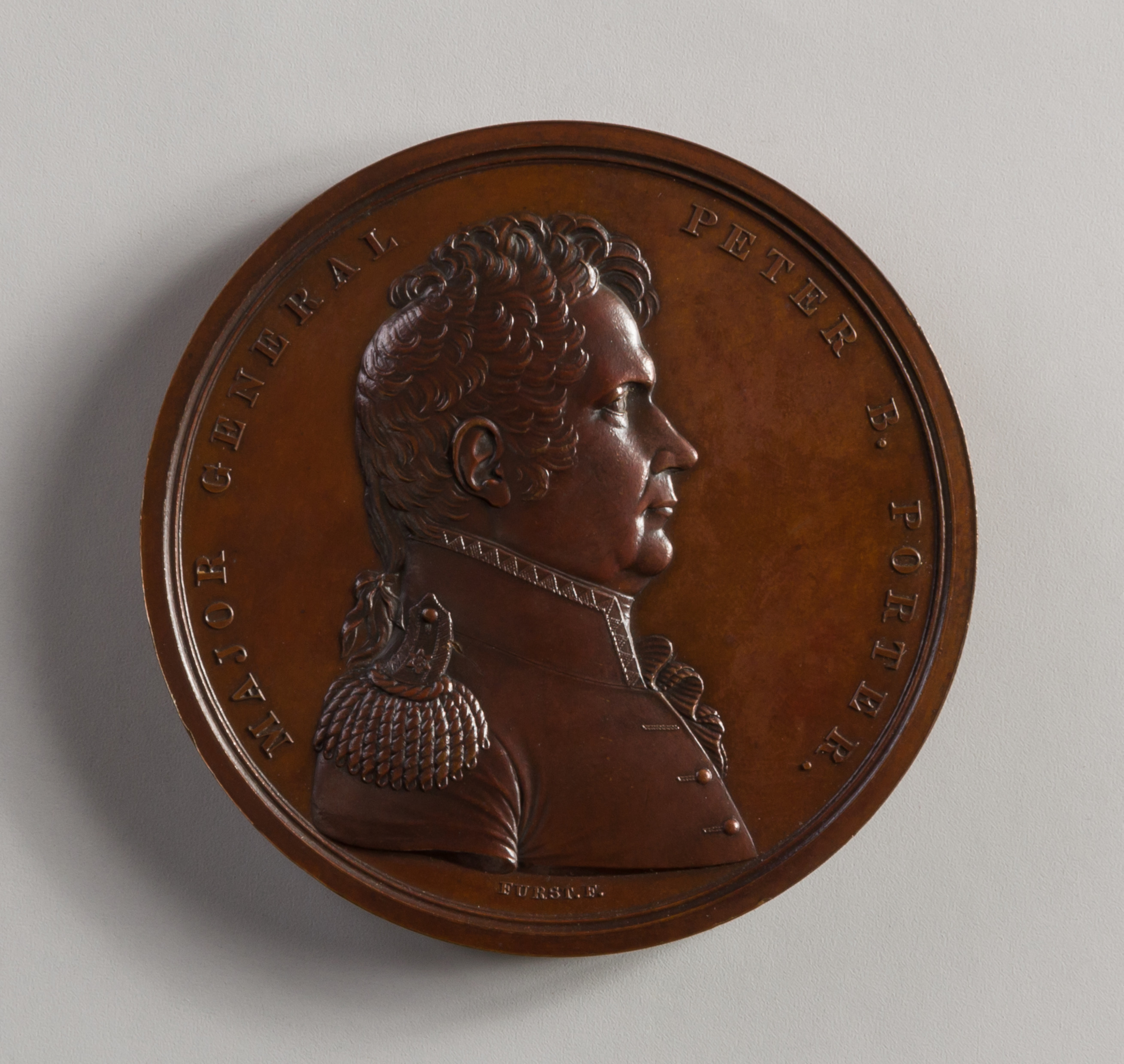 Bronze Medal of Peter B. Porter