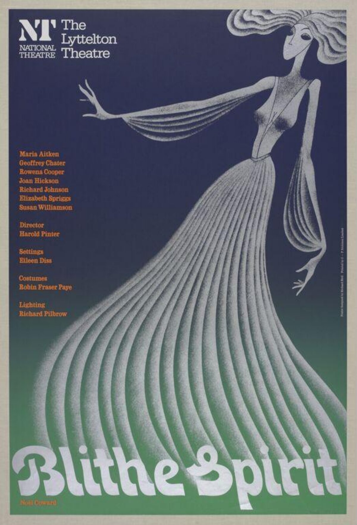 Blithe Spirit Theatre Poster