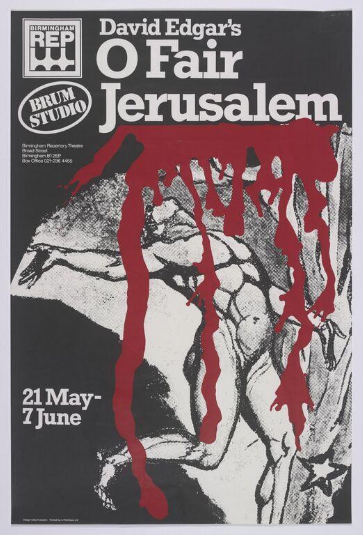 O Fair Jerusalem Play Poster