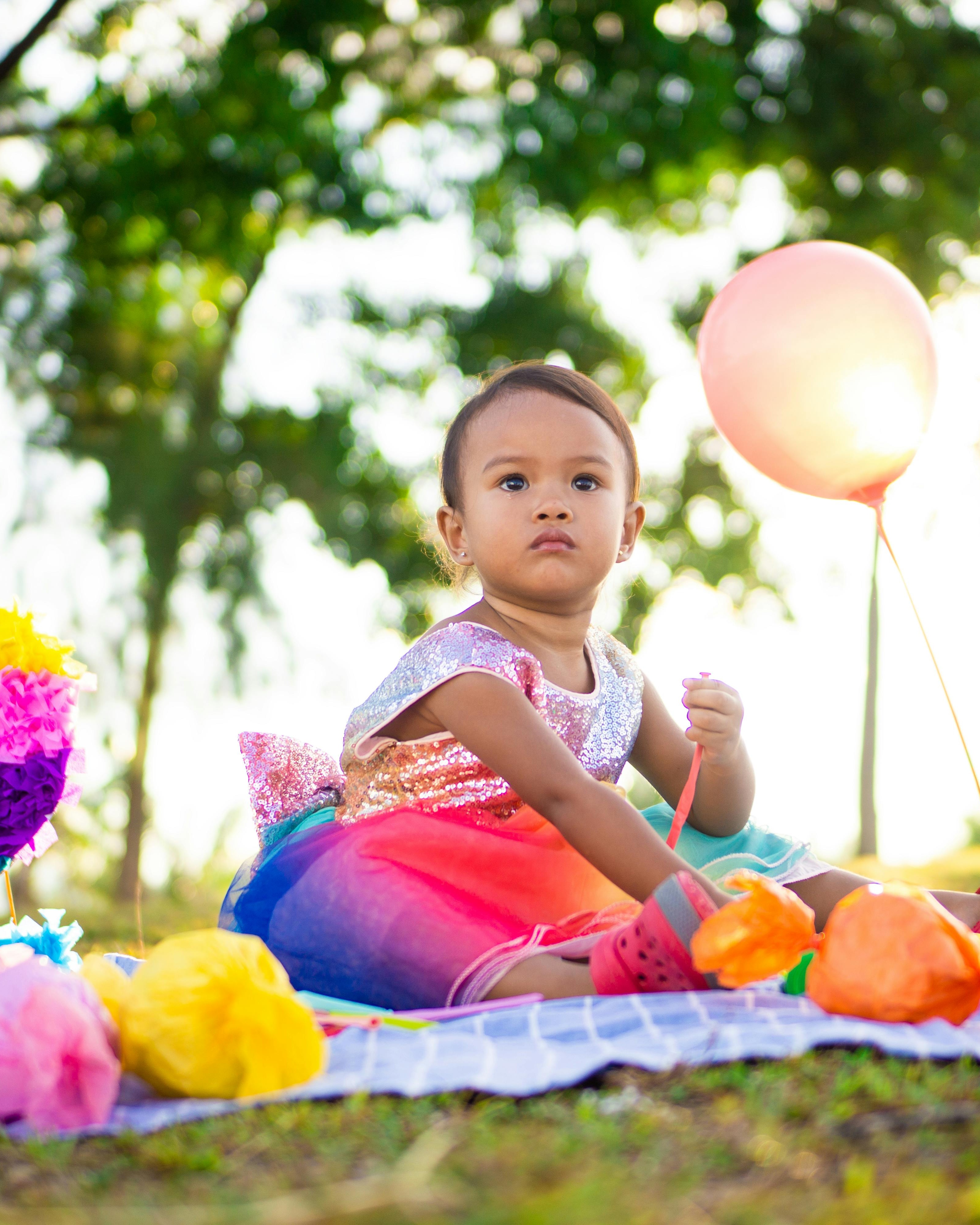 Toddler Girl Outdoor Birthday Party