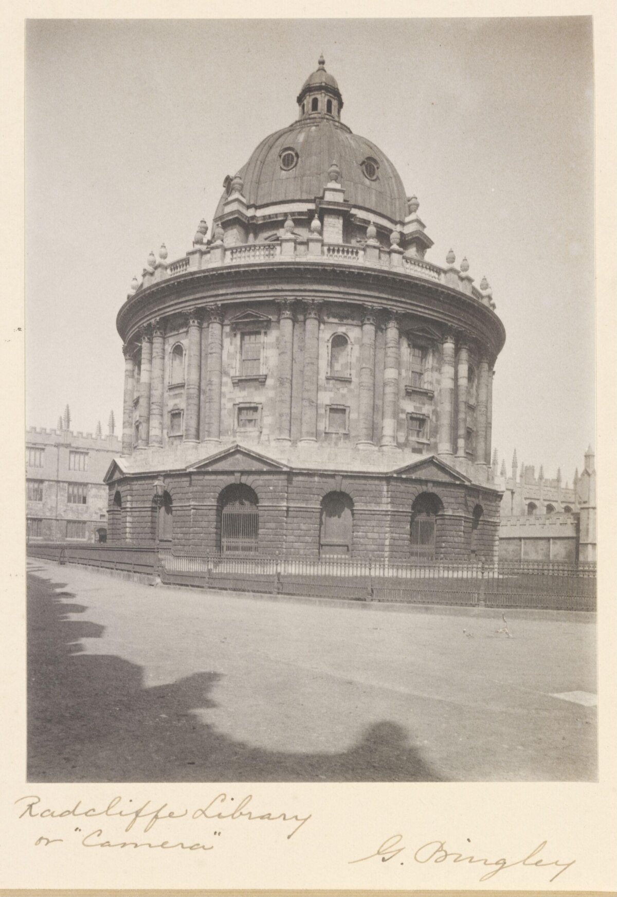 Vintage Radcliffe Library View