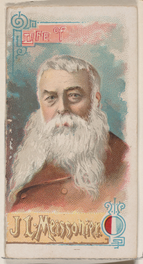 Vintage Portrait of J.L. Meissonier