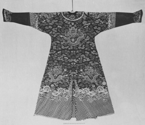 Antique Chinese Dragon Robe