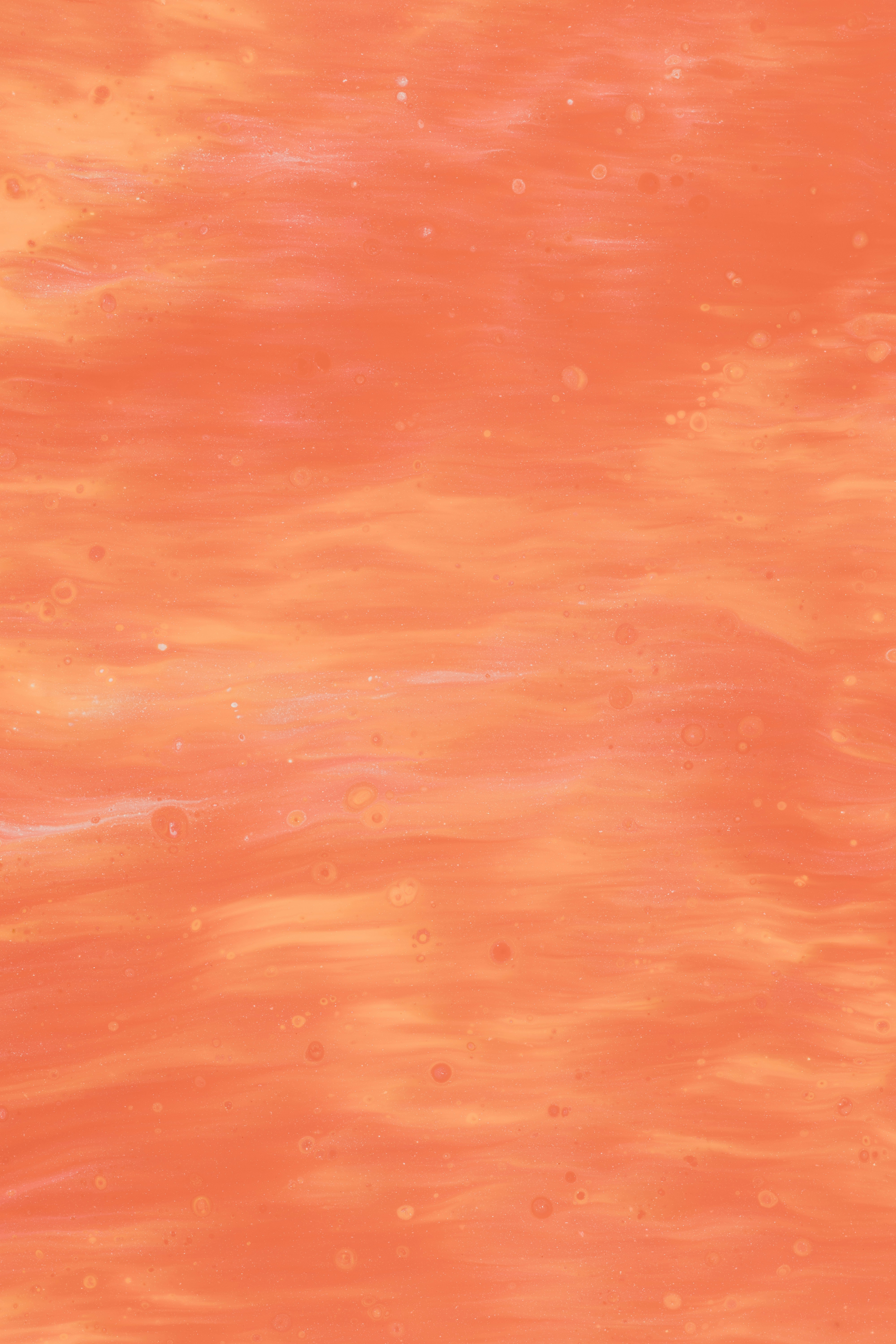 Orange Fluid Abstract Texture
