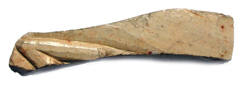 Worked Pale Beige Stone Specimen