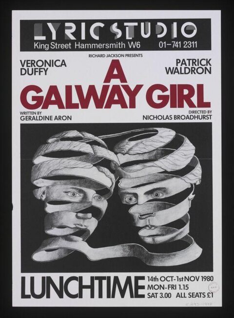 A Galway Girl 1980 Theatre Poster