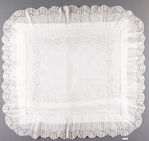 Vintage White Lace Pillow Cover
