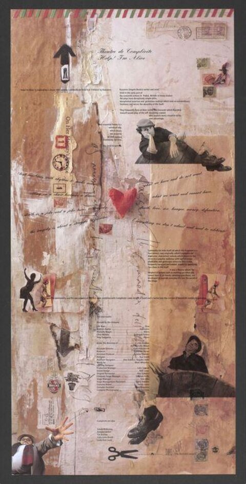 Vintage Mixed Media Collage Art