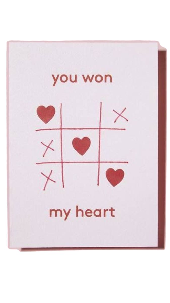You Won My Heart Greeting Card