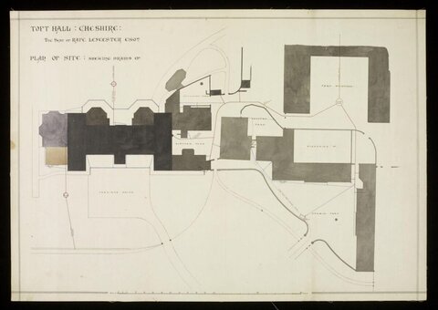 Toft Hall Cheshire Site Drainage Plan