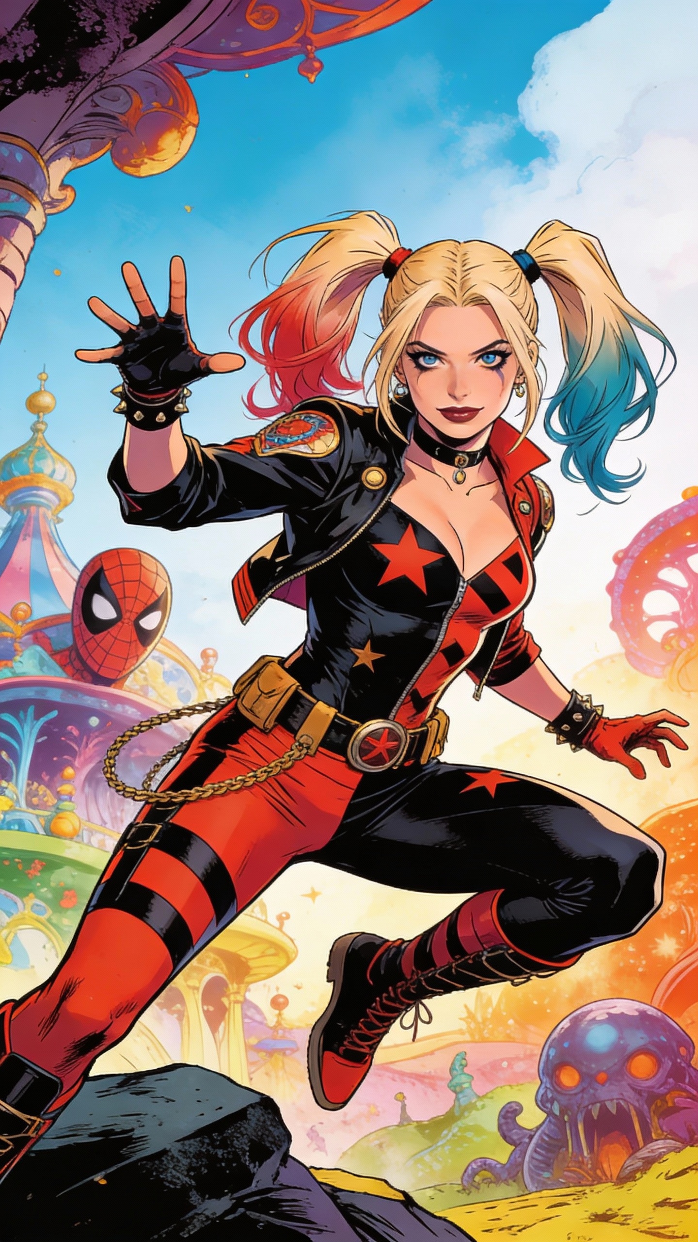 Harley Quinn at Carnival
