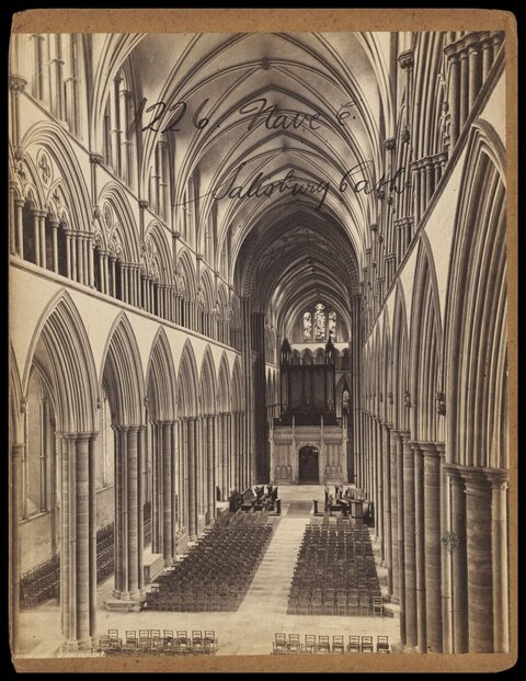 Salisbury Cathedral Nave Interior