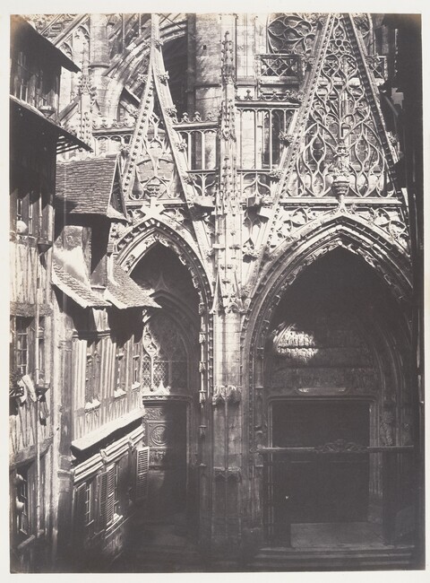 Gothic Cathedral and Medieval Houses