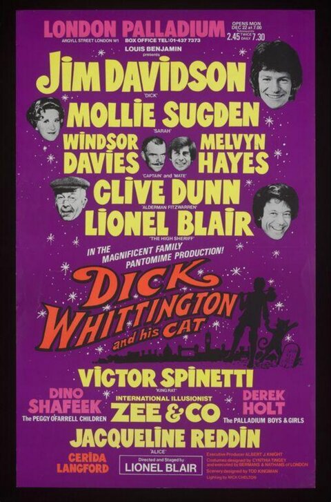 Dick Whittington Pantomime Poster