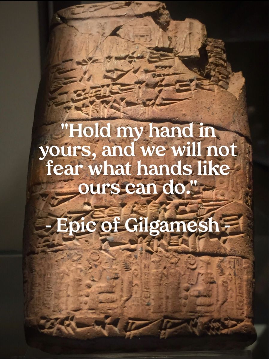 Epic of Gilgamesh Cuneiform Tablet