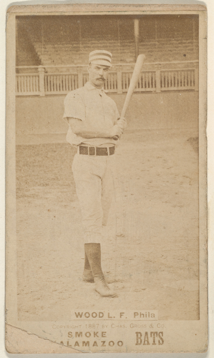 1887 Philadelphia Baseball Player Card