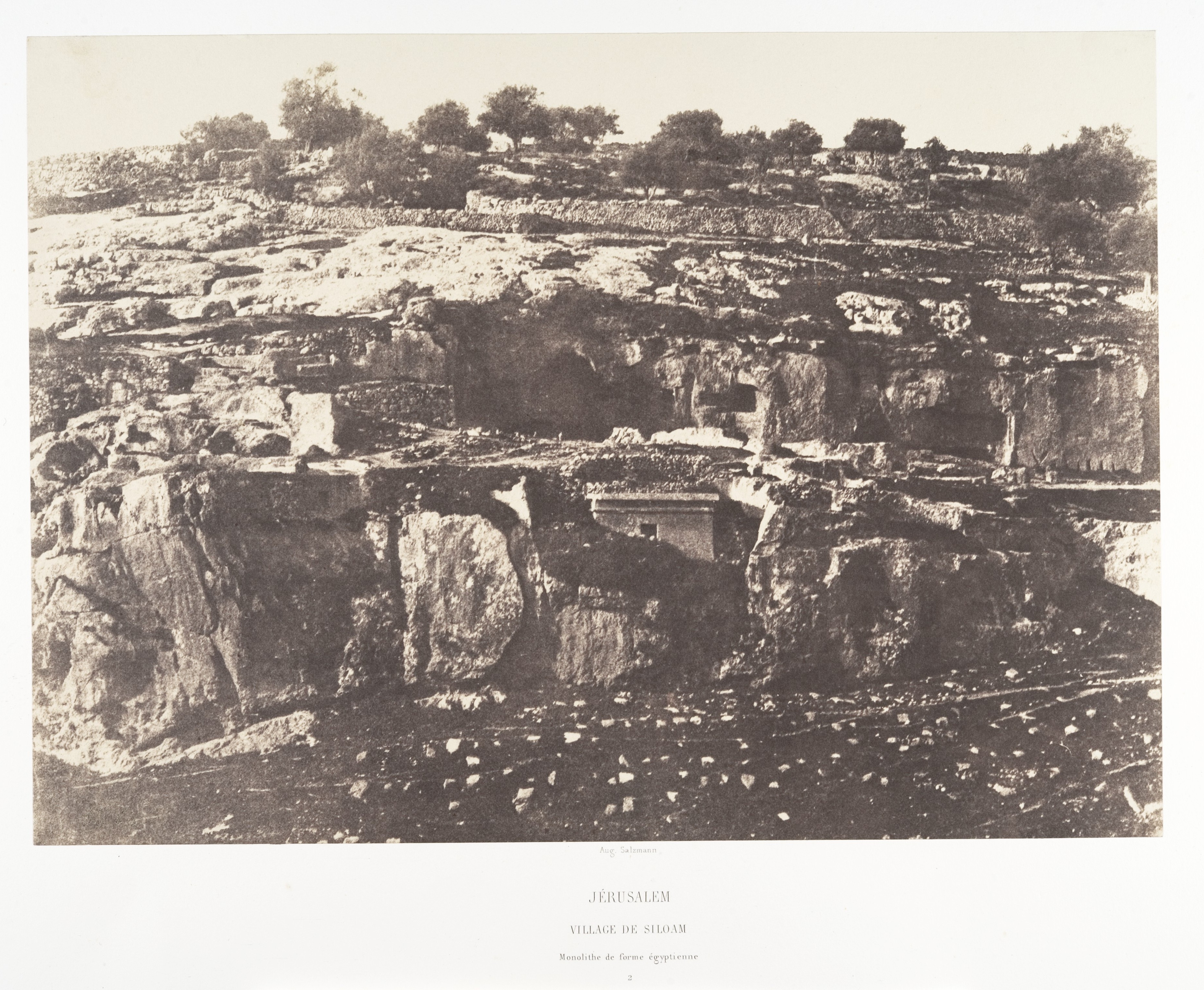 Ancient Siloam Village in Jerusalem