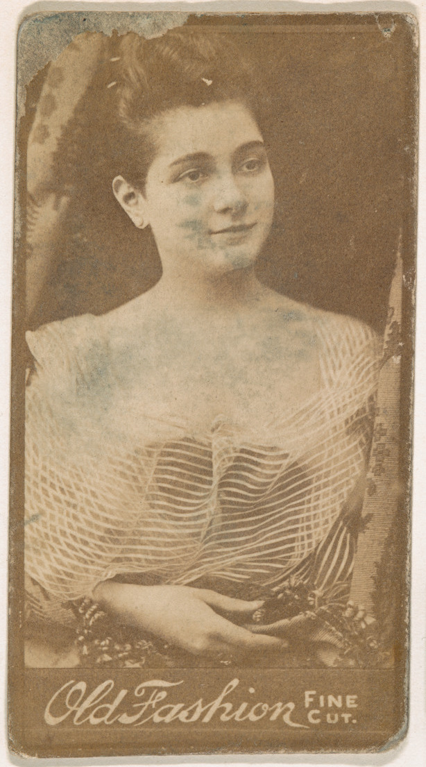 Old Fashion Fine Cut Portrait Card