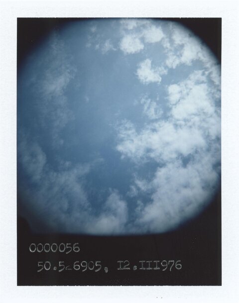 1976 Vintage Sky and Clouds Photo