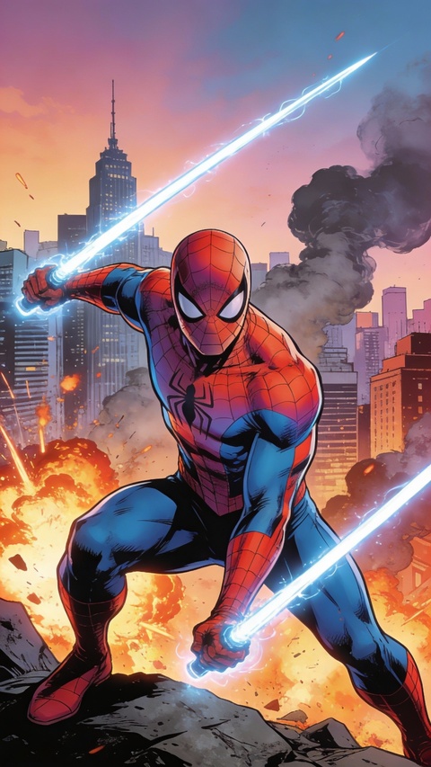 Spider-Man Ready for Battle in New York