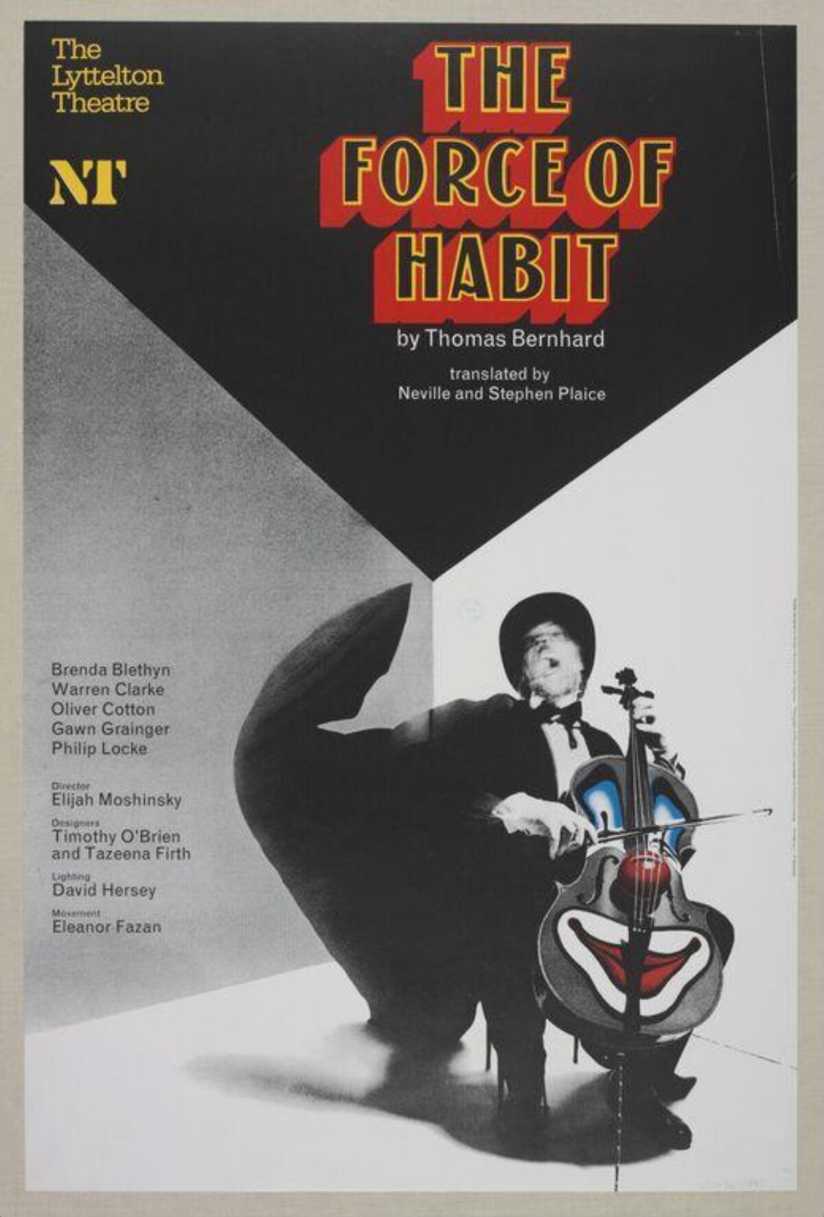 The Force of Habit Theatre Poster