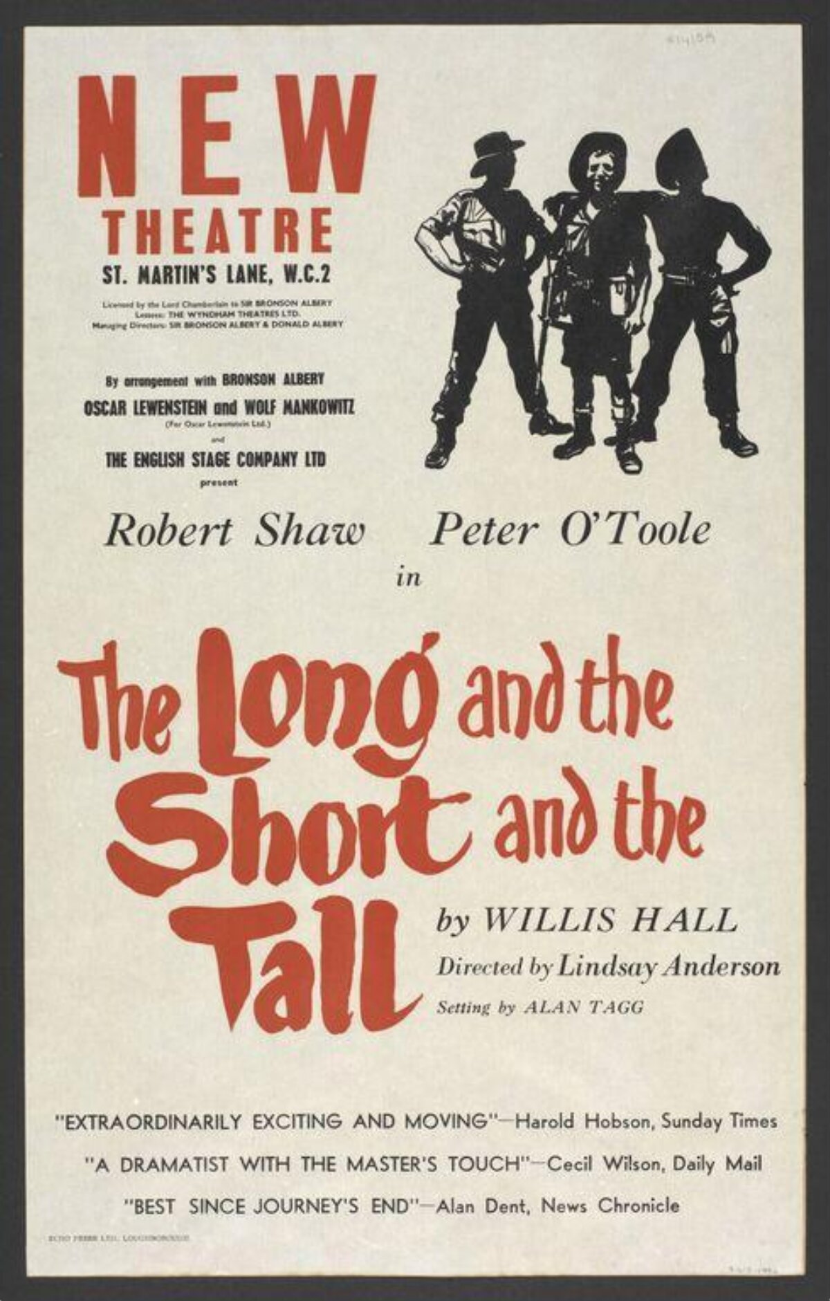 The Long and the Short and the Tall Play Poster