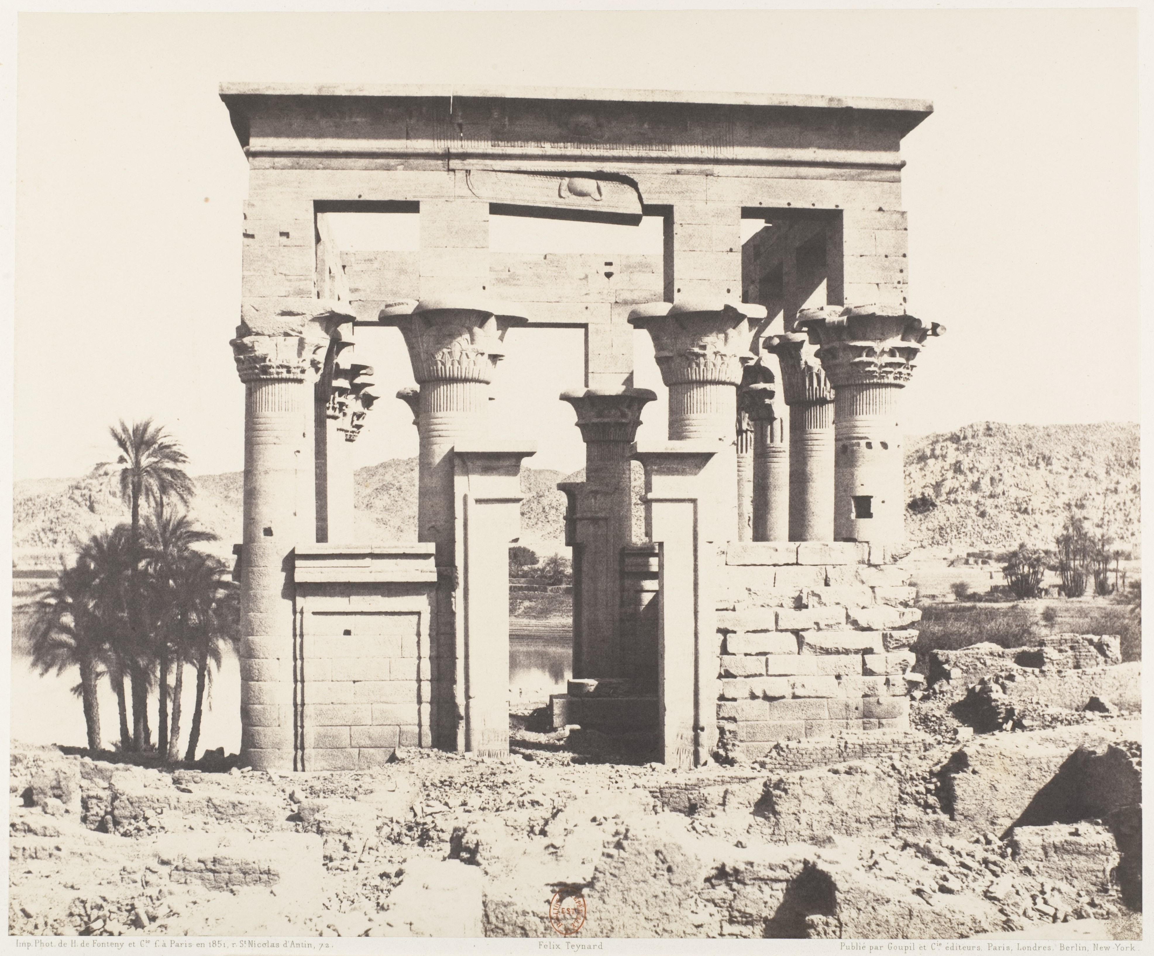 Ancient Egyptian Temple Ruins