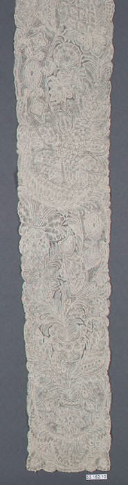 Antique Embroidered Lace Strip