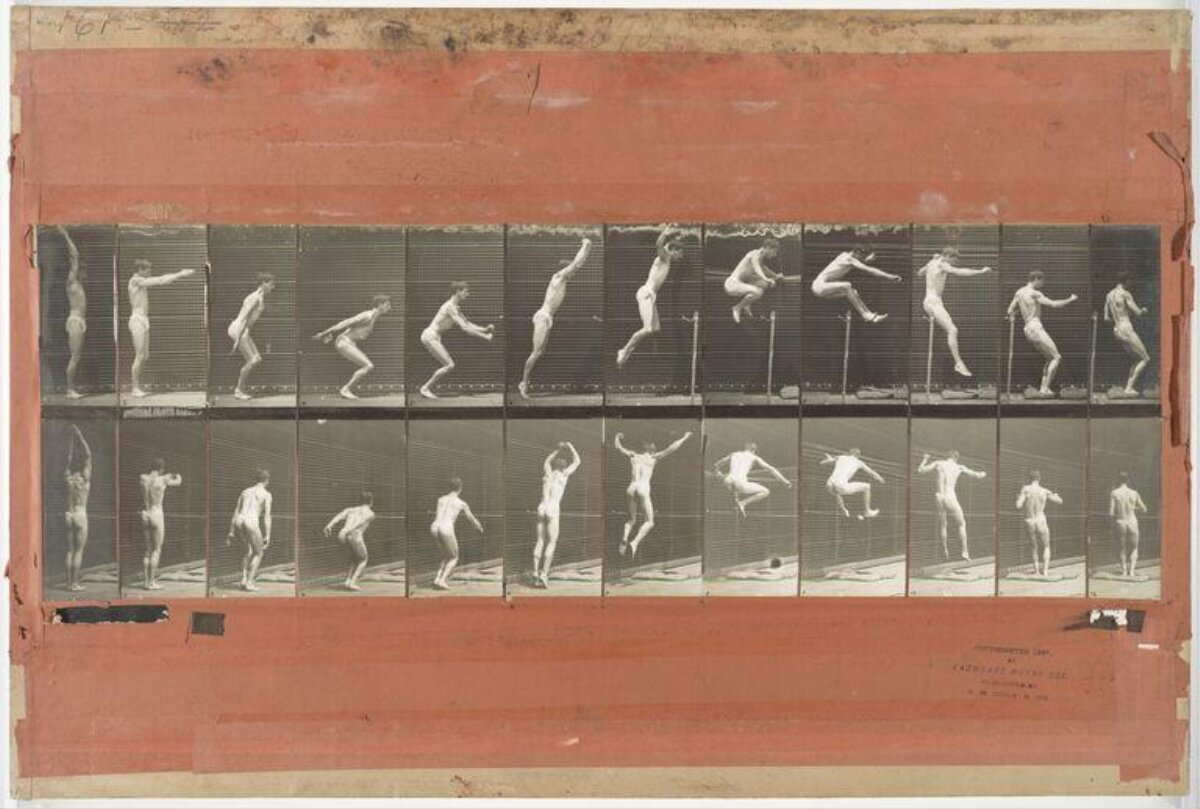 High Jump Stop Motion Sequence