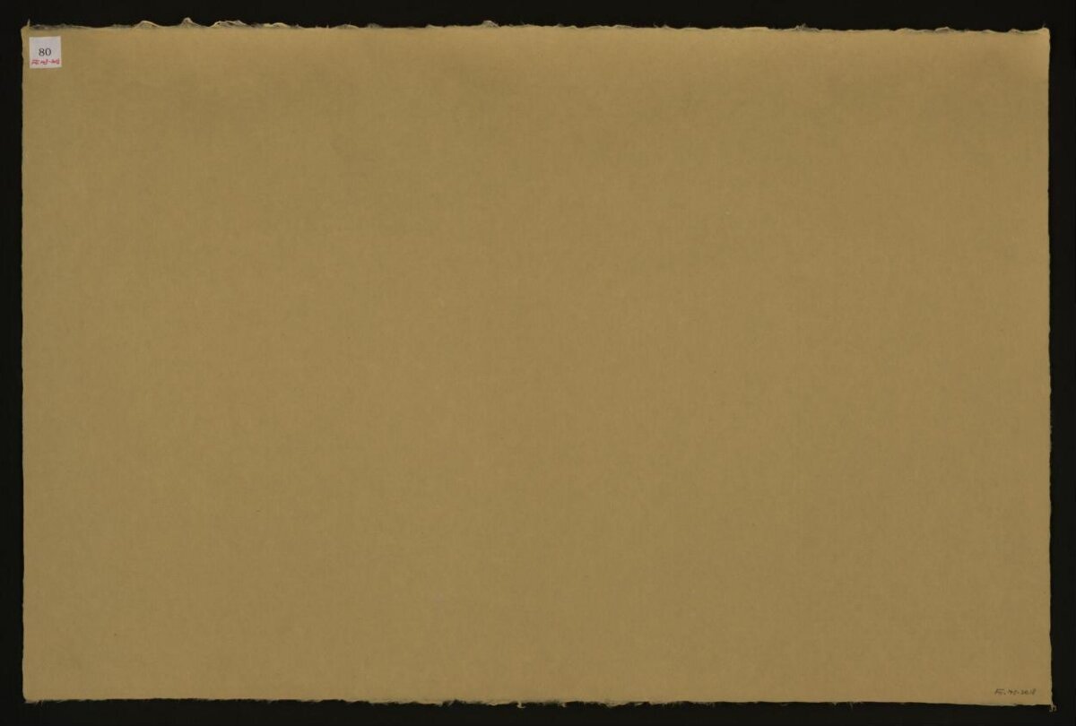Blank Tan Kraft Paper Sheet
