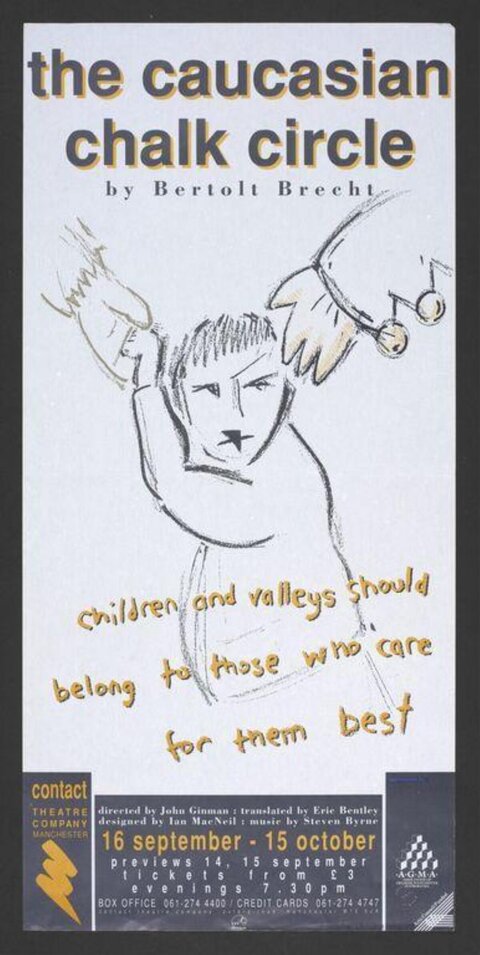 The Caucasian Chalk Circle Poster