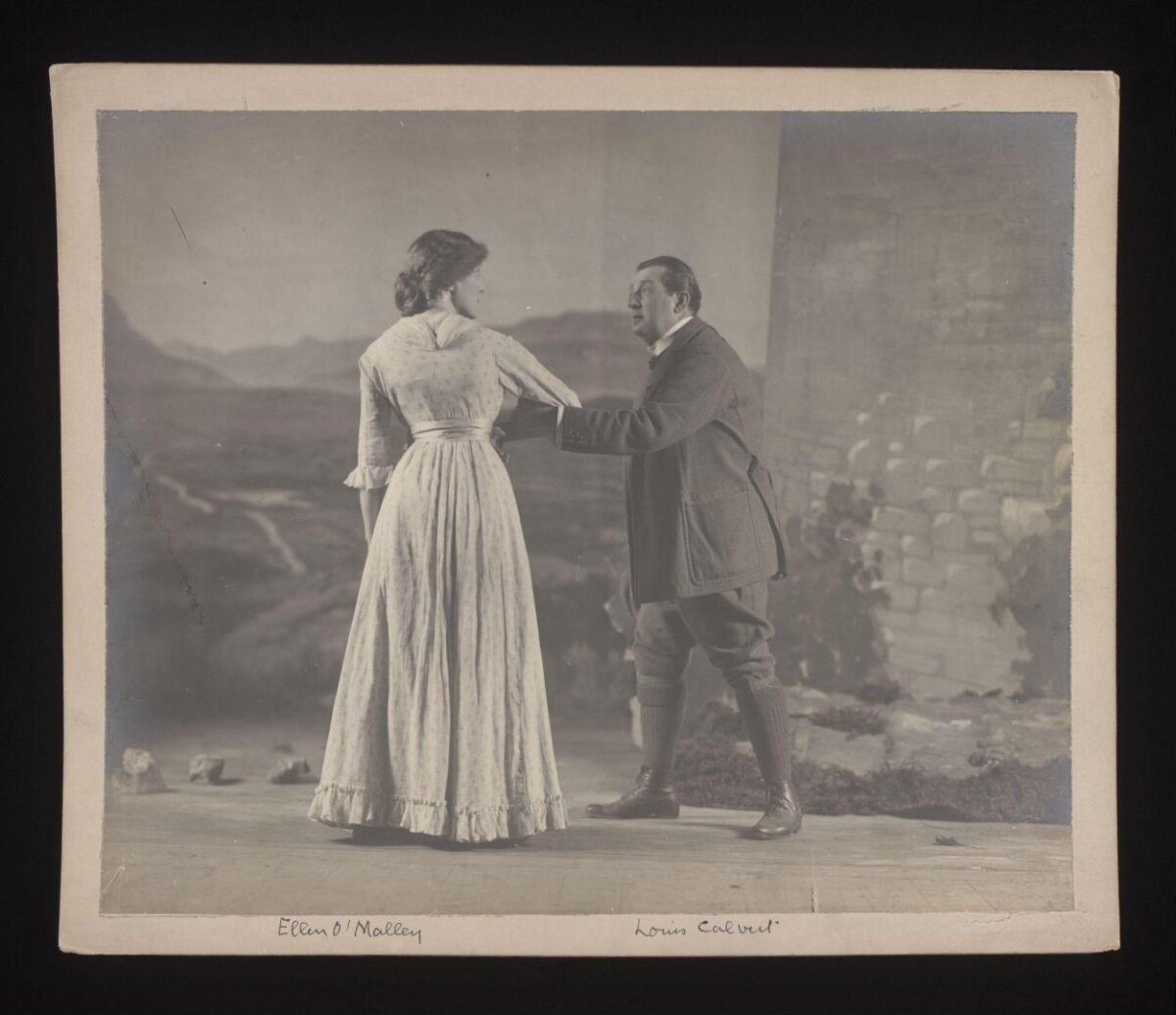 Vintage Theatrical Scene Photograph
