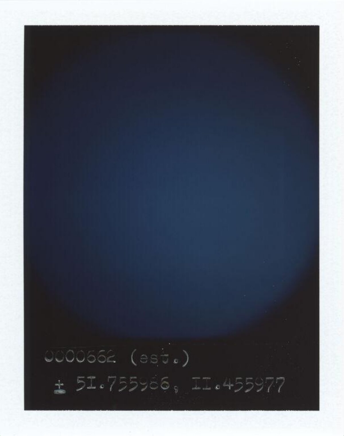 Astronomical Coordinate Data Record — Abstract Backgrounds