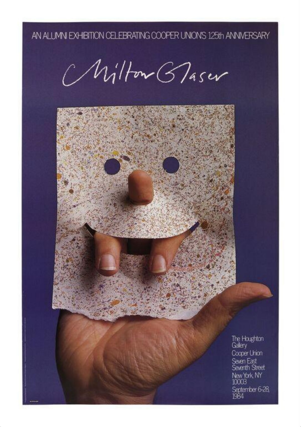 Milton Glaser Exhibition Poster