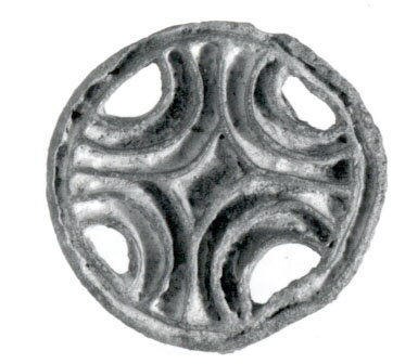 Ancient Openwork Metal Button