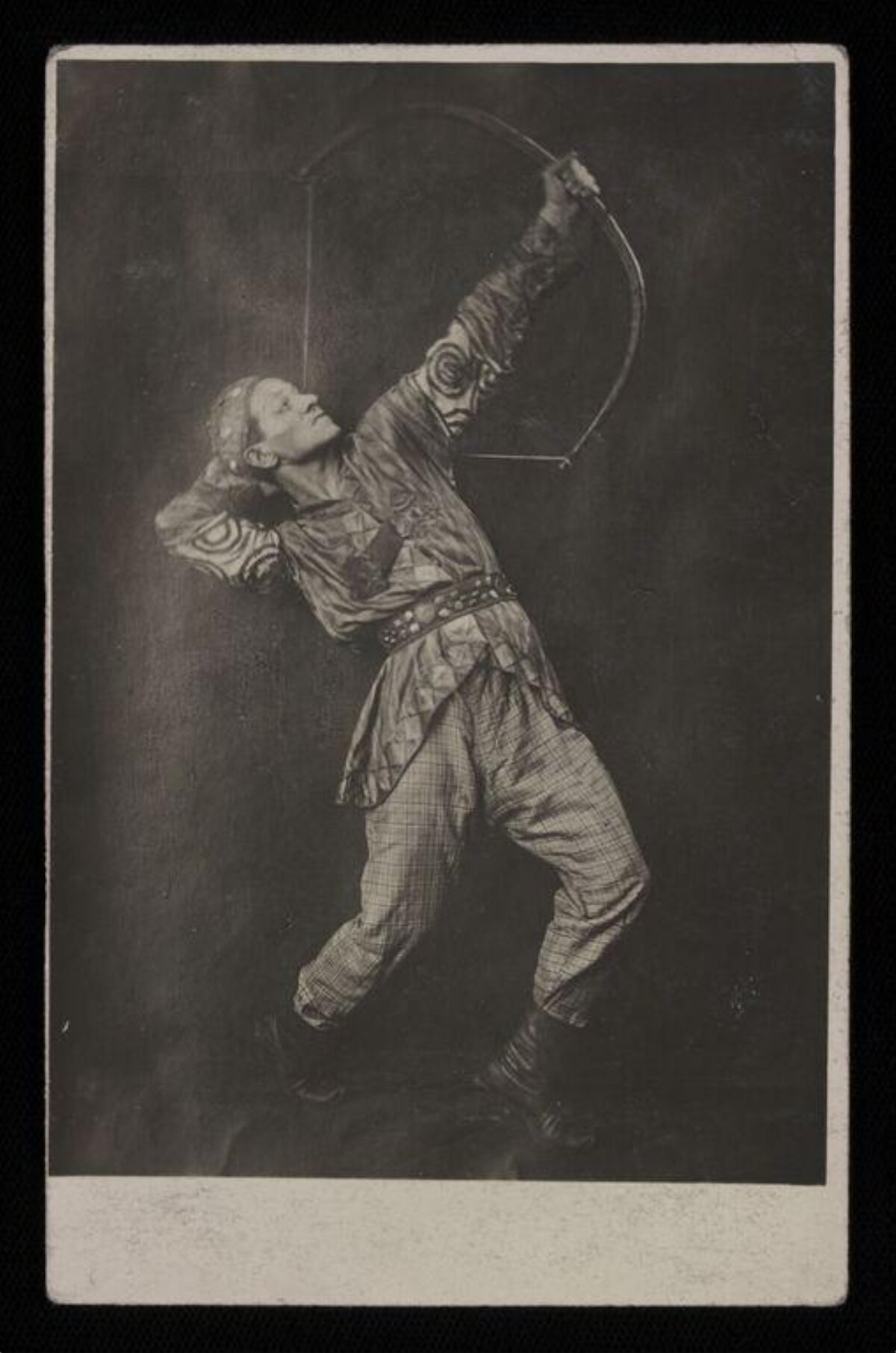 Vintage Photo of Archer Dancer