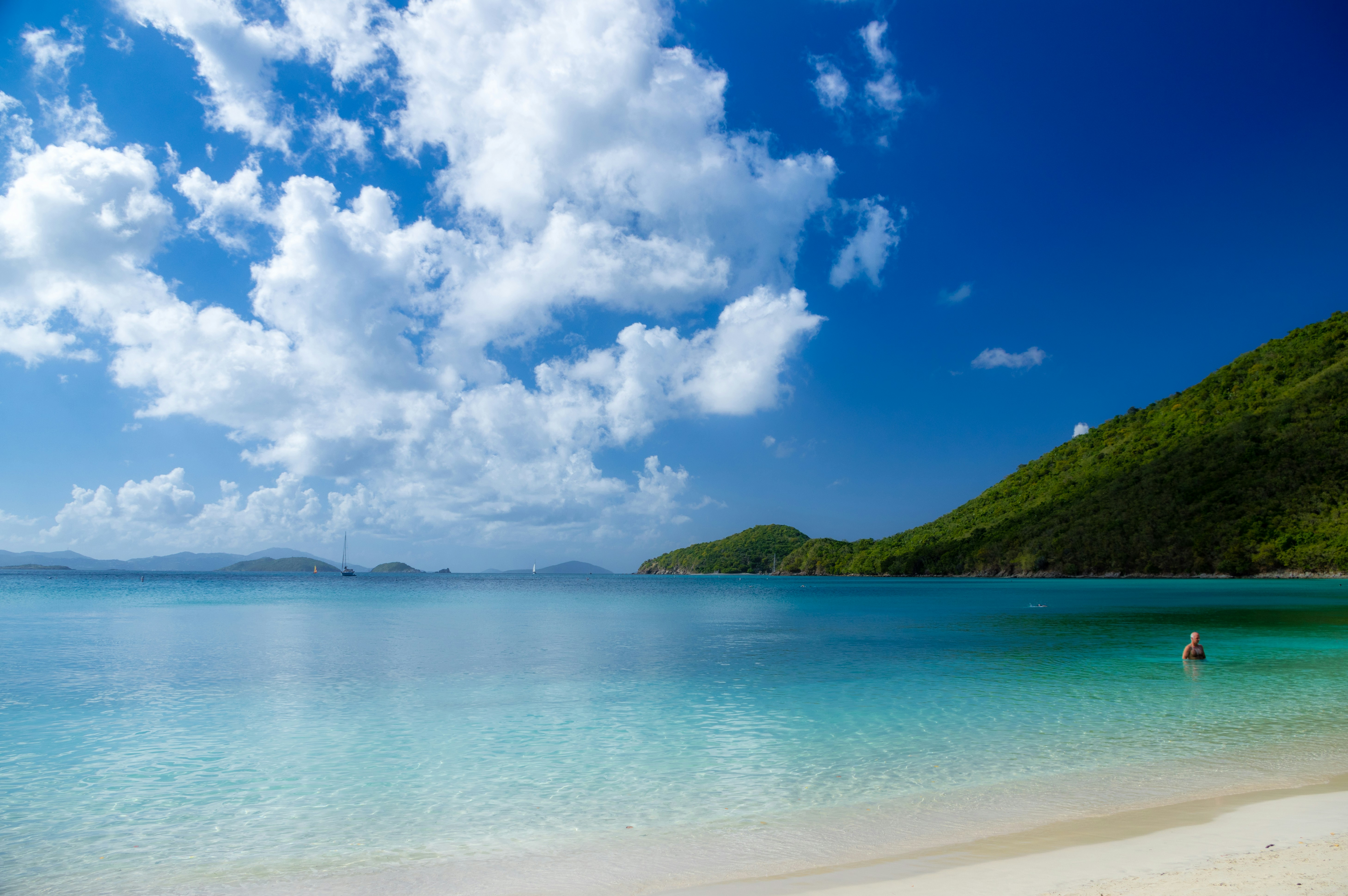 Tropical Beach Bay View