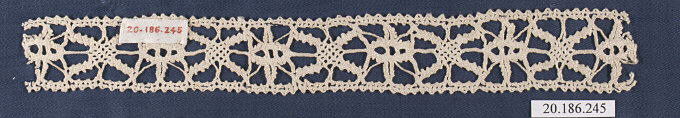 Antique Handmade Lace Strip