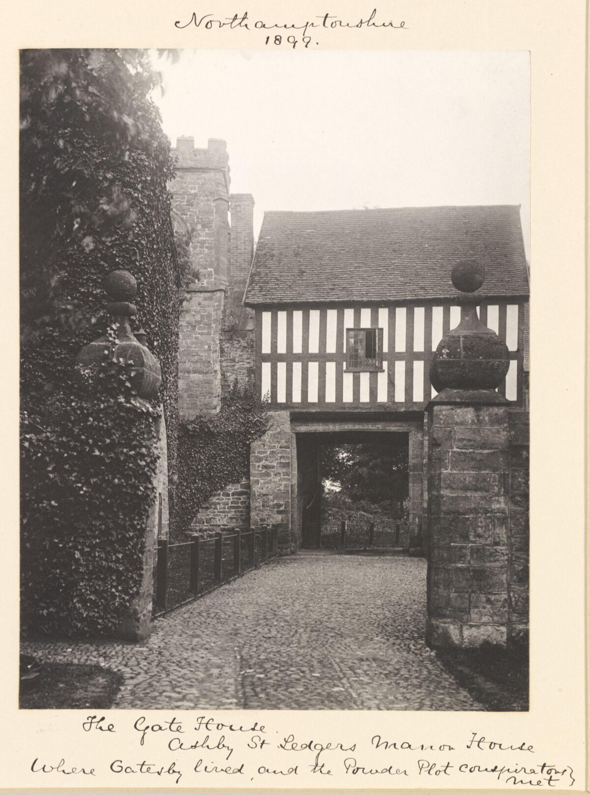 1899 Ashby St Ledgers Gate House