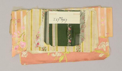Archived 1950s Fabric Sample Swatches