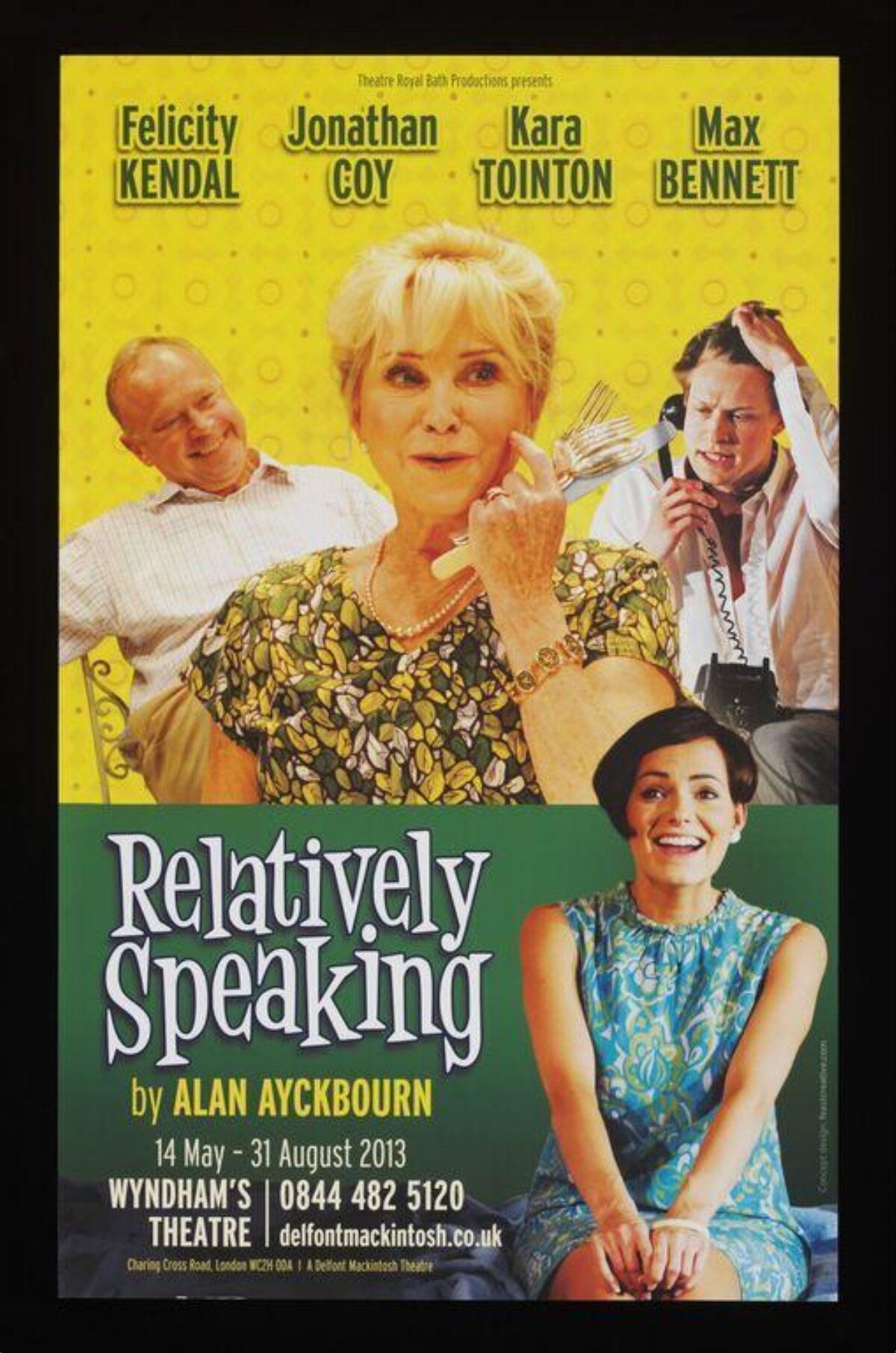 Relatively Speaking Theatre Poster