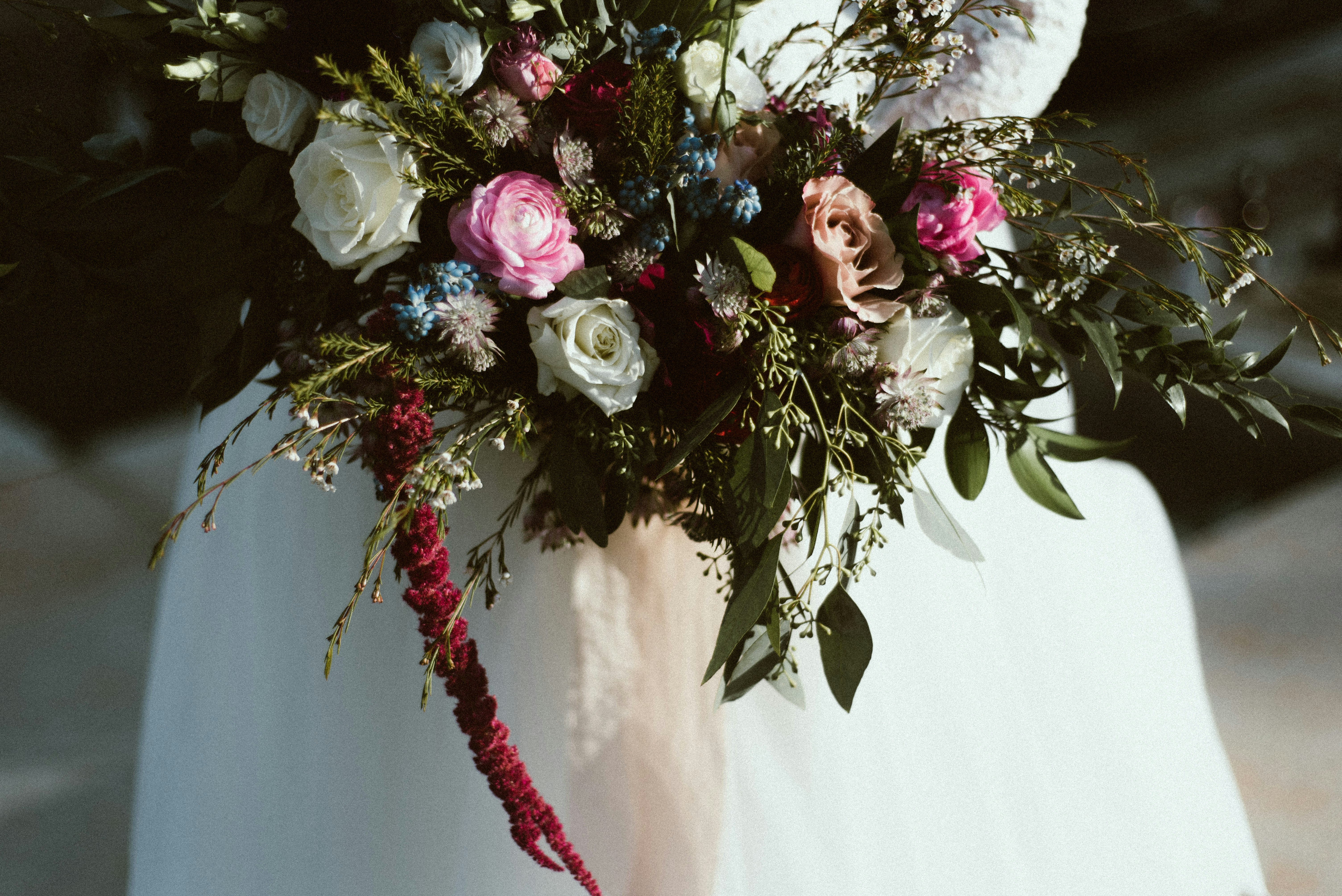 Cascading Bridal Wedding Bouquet