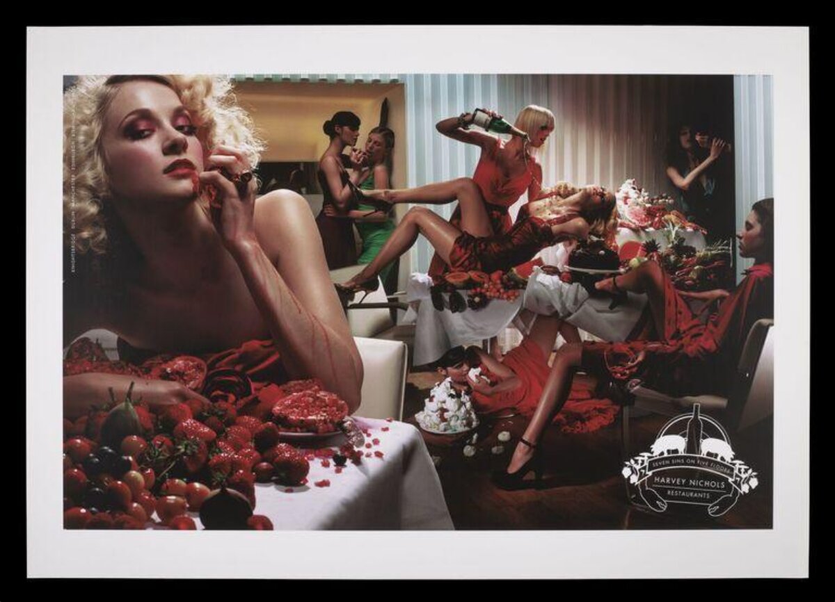Harvey Nichols Restaurant Feast Ad