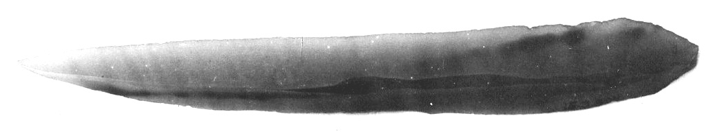 Horizontal Gray Ink Brush Stroke