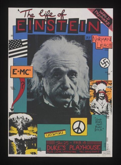 The Life of Einstein Play Poster