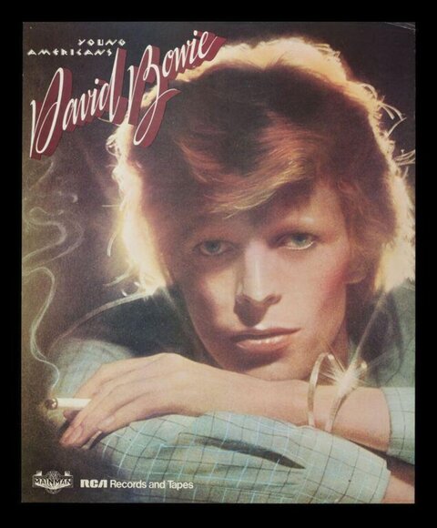 David Bowie Young Americans Album Cover